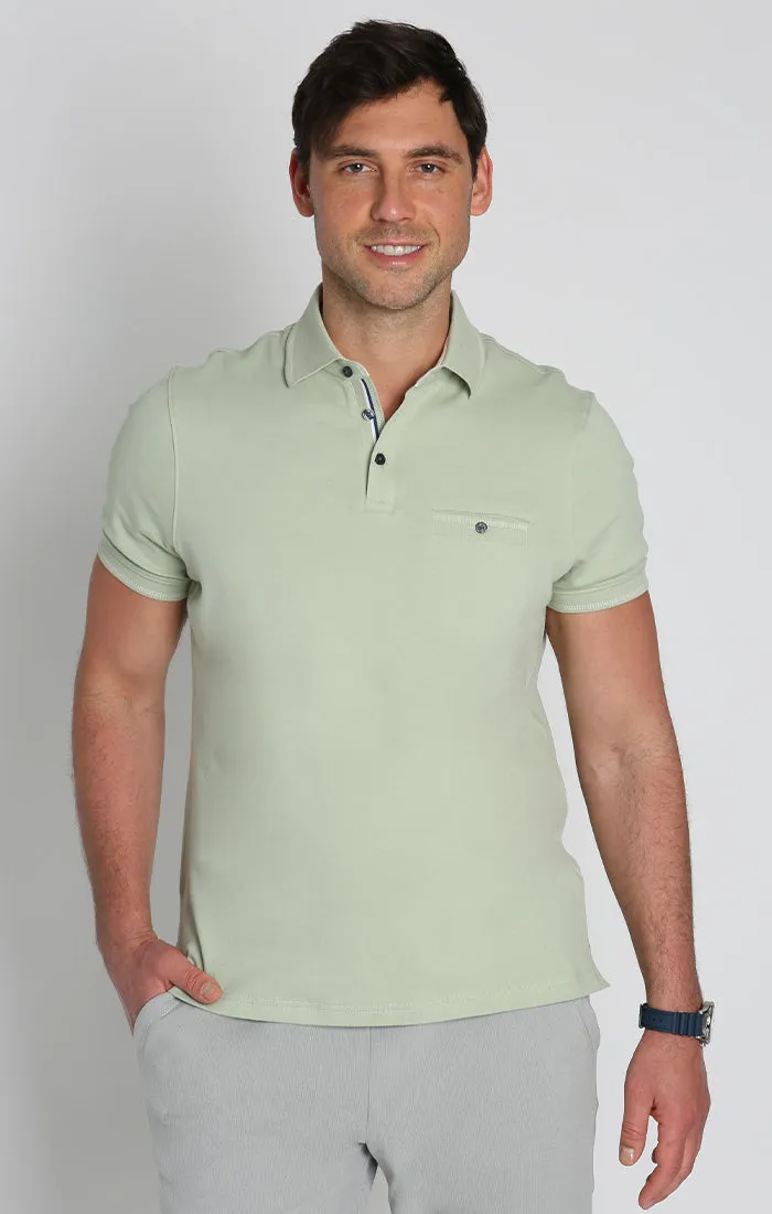 Luxe Cotton Interlock Polo