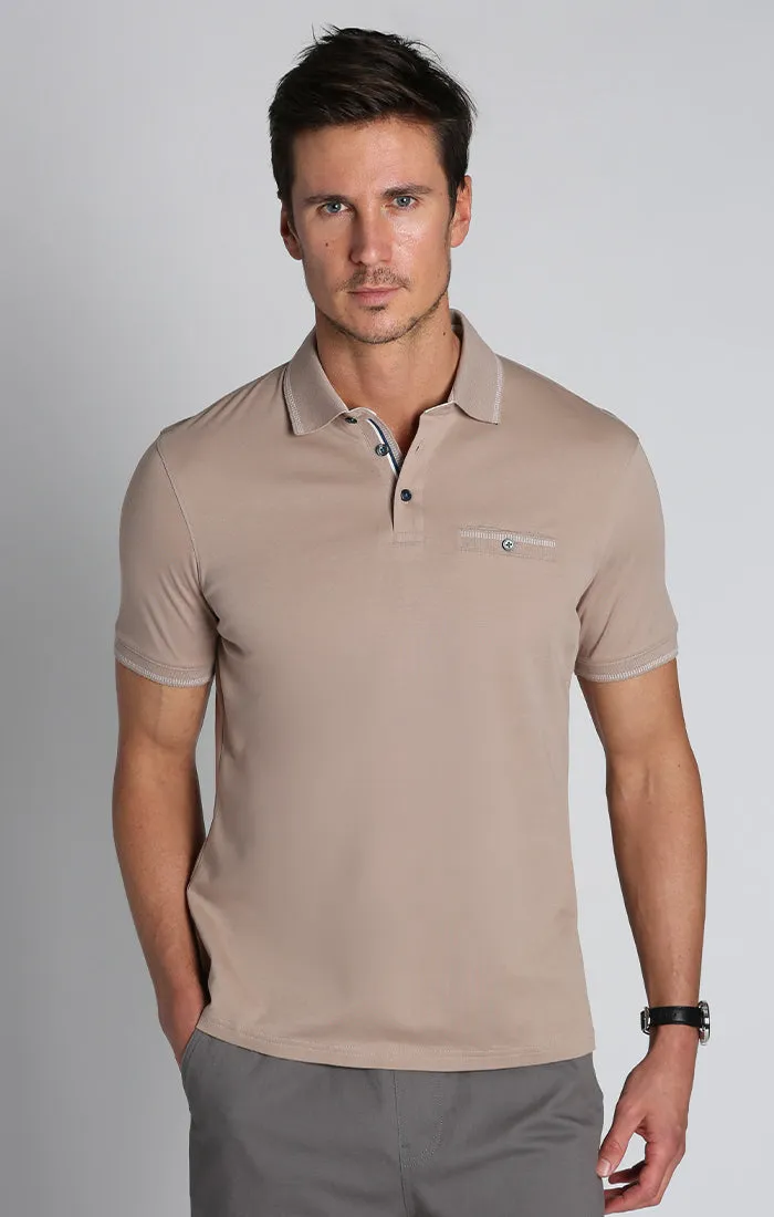 Luxe Cotton Interlock Polo
