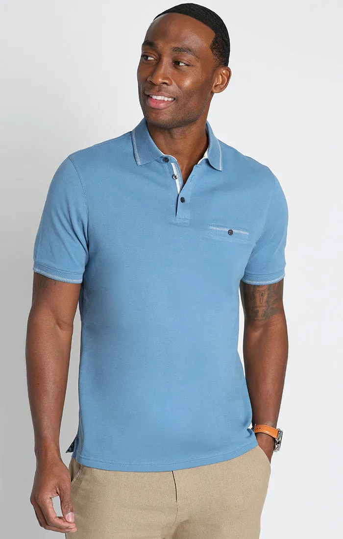 Luxe Cotton Interlock Polo