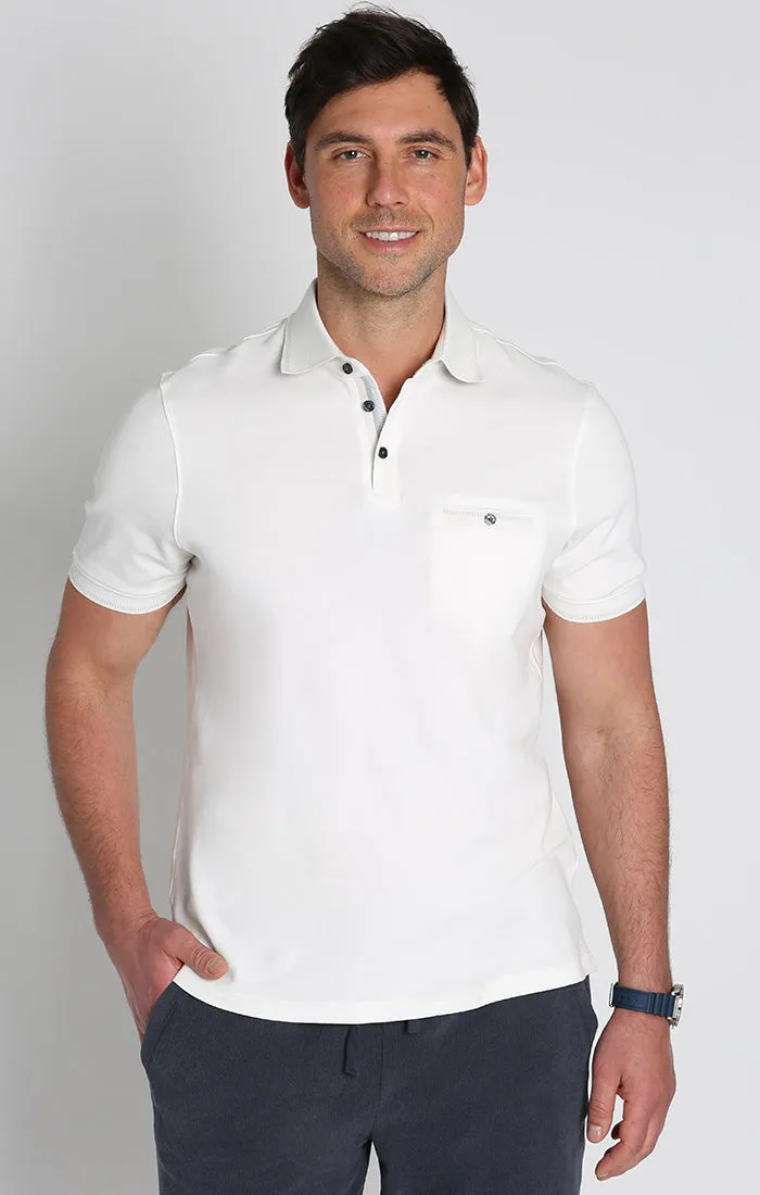 Luxe Cotton Interlock Polo