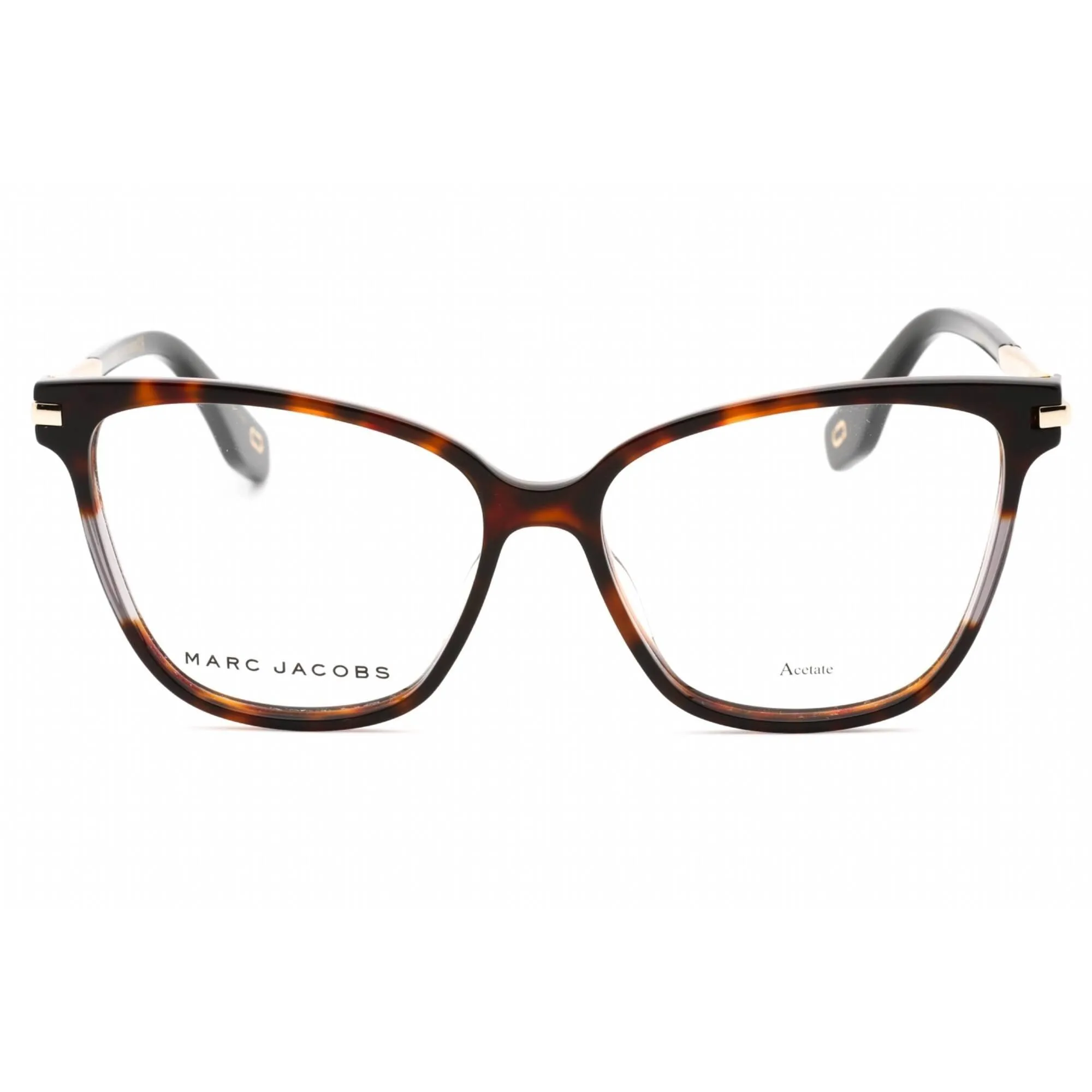 Marc Jacobs Women's Eyeglasses - Dark Havana Full Rim Square Frame | Marc 299 0086 00