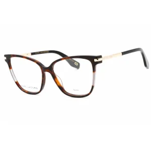 Marc Jacobs Women's Eyeglasses - Dark Havana Full Rim Square Frame | Marc 299 0086 00