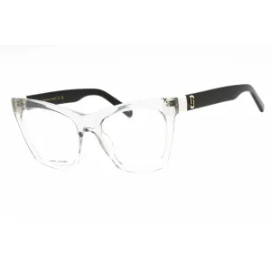 Marc Jacobs Women's Eyeglasses - Grey Black Plastic Cat Eye Frame | MARC 649 0R6S 00