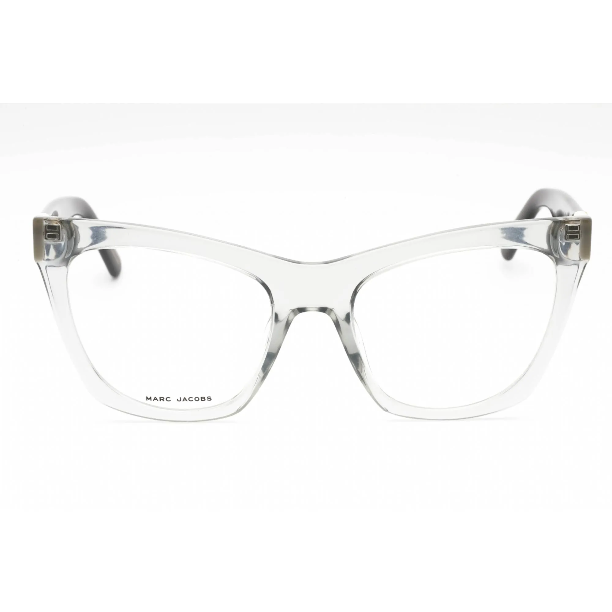 Marc Jacobs Women's Eyeglasses - Grey Black Plastic Cat Eye Frame | MARC 649 0R6S 00