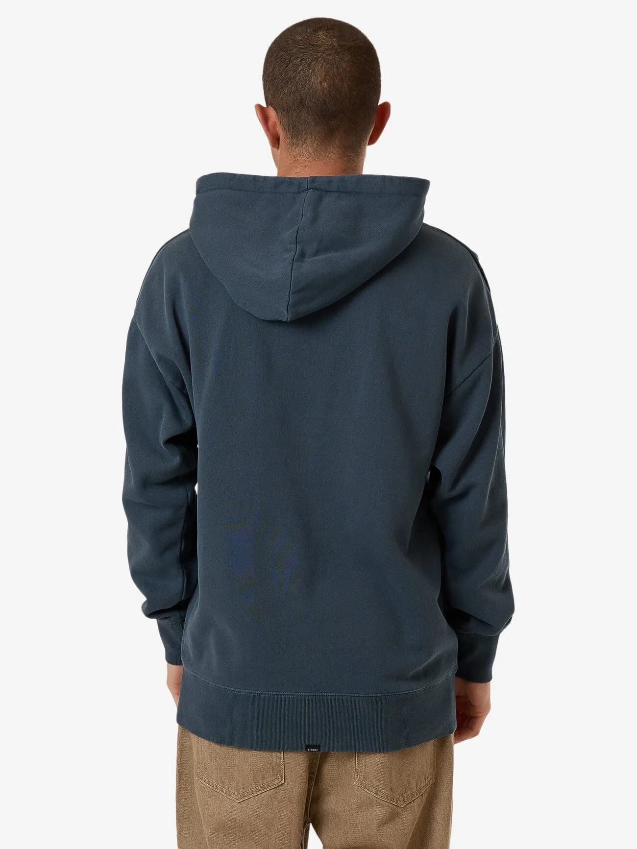 Minimal Thrill Slouch Pull On Hood - Dark Slate