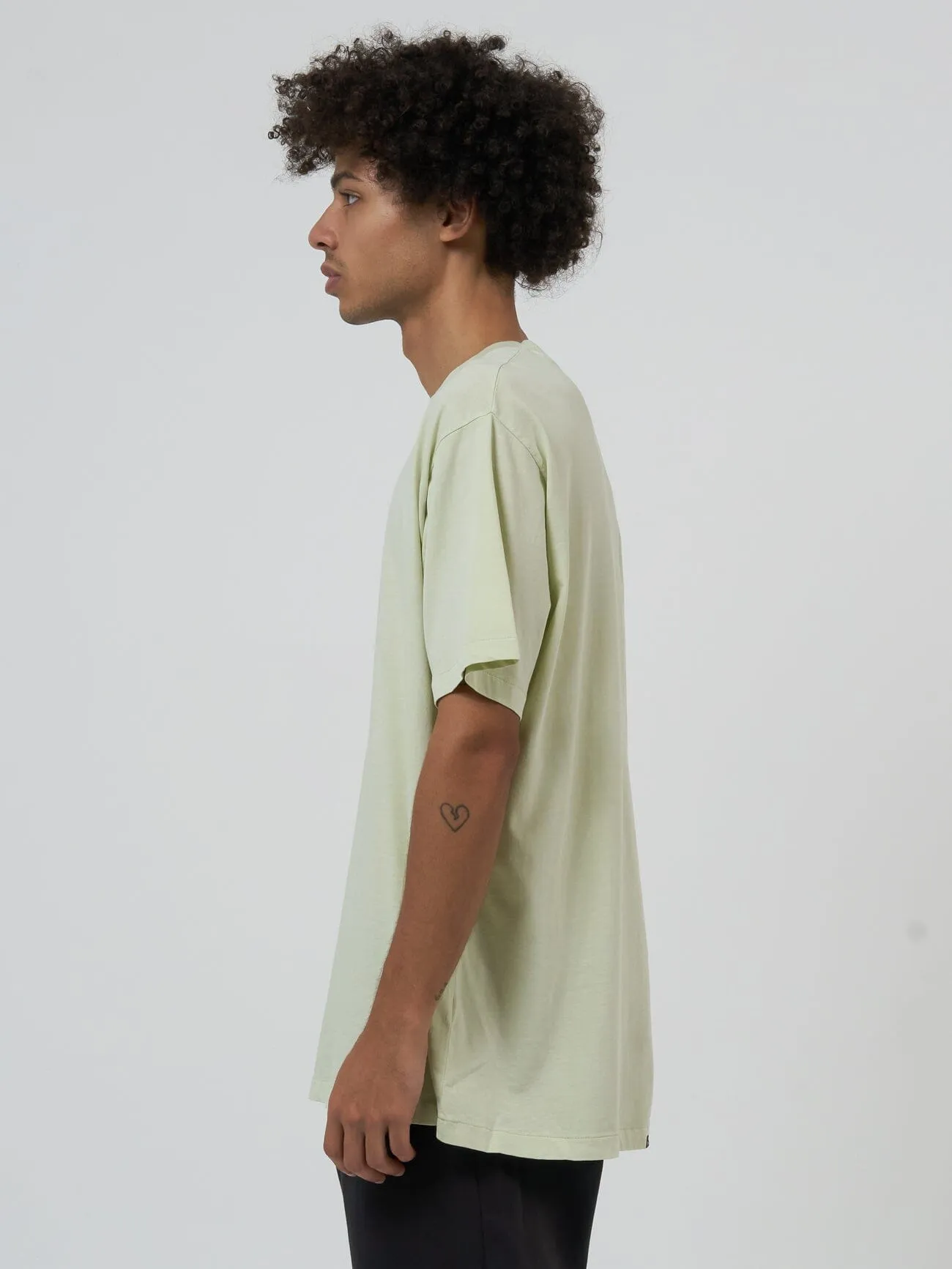 Minimal Thrills Merch Fit Tee - Pistachio