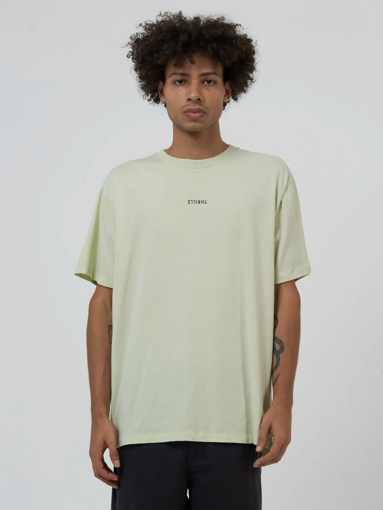 Minimal Thrills Merch Fit Tee - Pistachio
