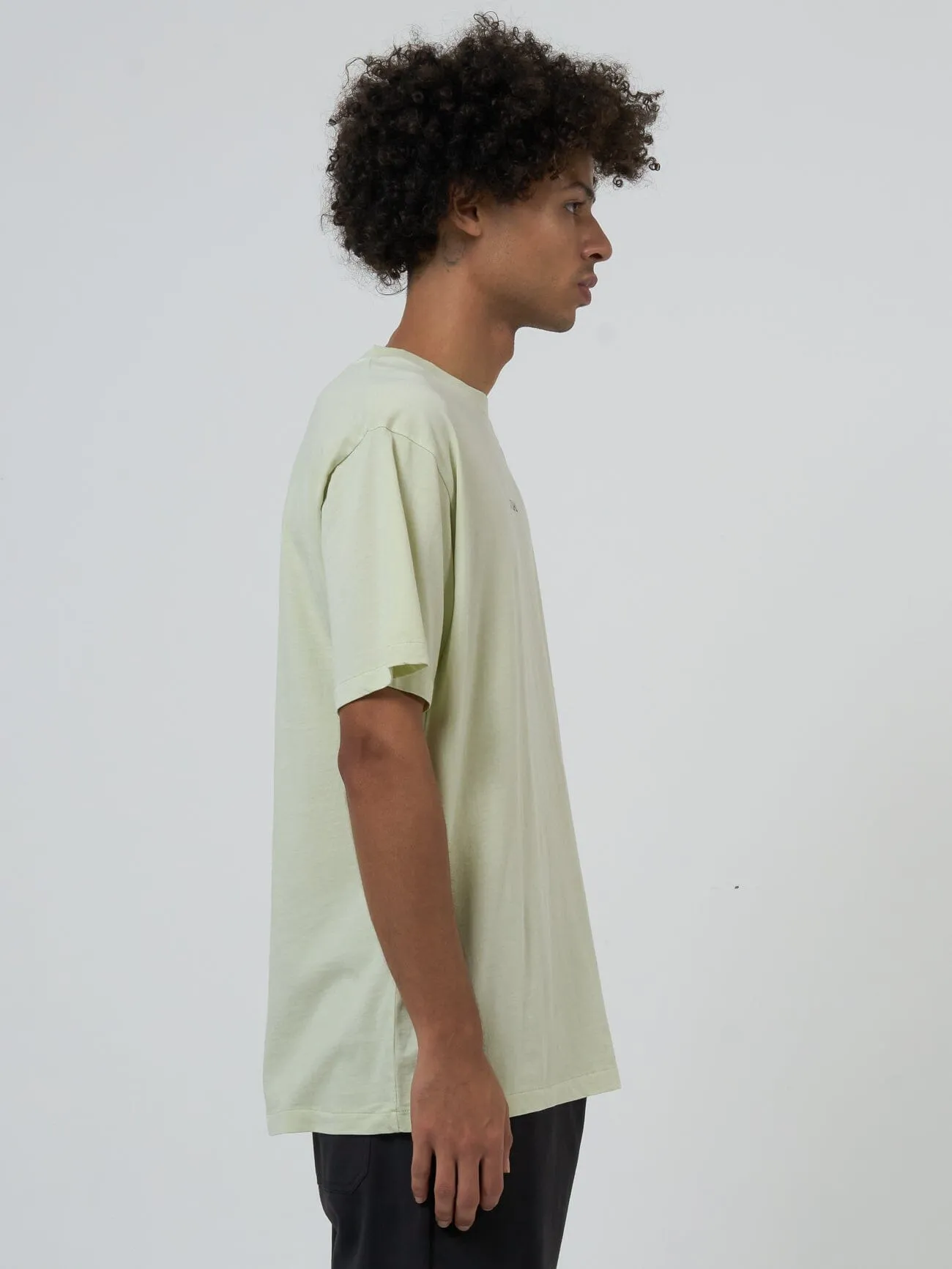 Minimal Thrills Merch Fit Tee - Pistachio