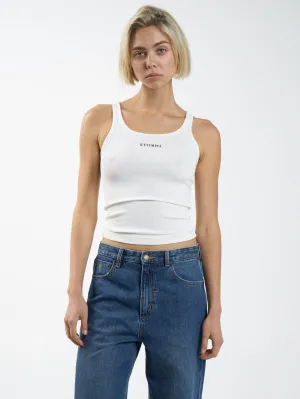 Minimal Thrills Scoop Tank - Tofu