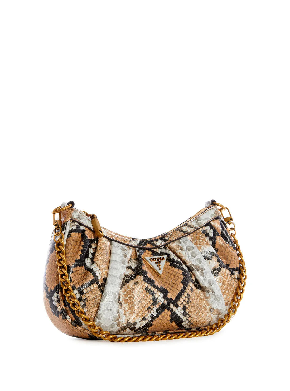 Natural Python Mariana Shoulder Bag