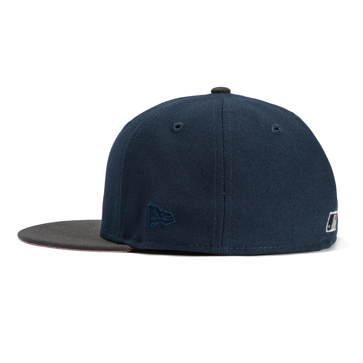 New Era 59Fifty New York Yankees 1999 World Series Patch Hat - Navy. Graphite. Red