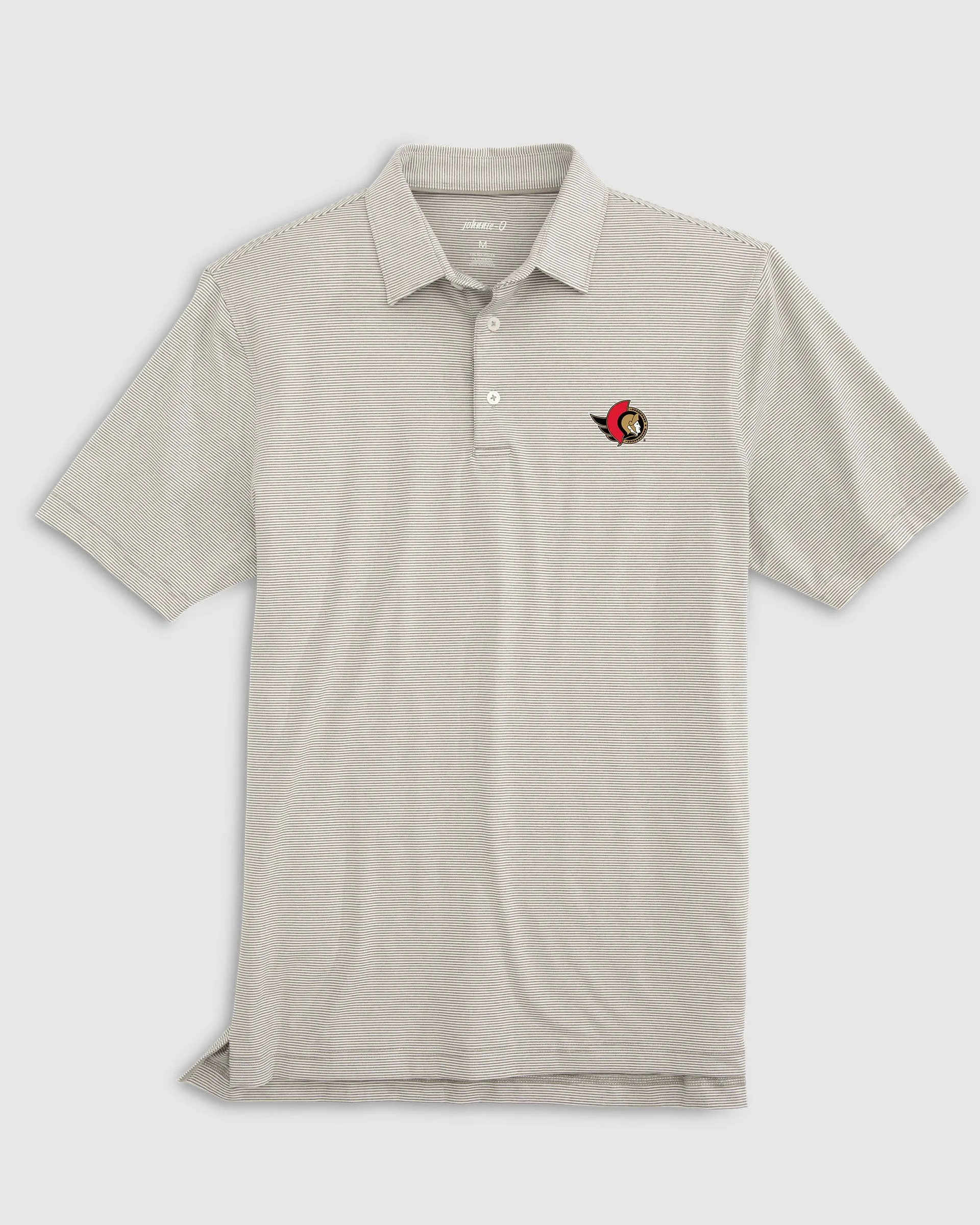 Ottawa Senators Lyndonn Striped Jersey Performance Polo