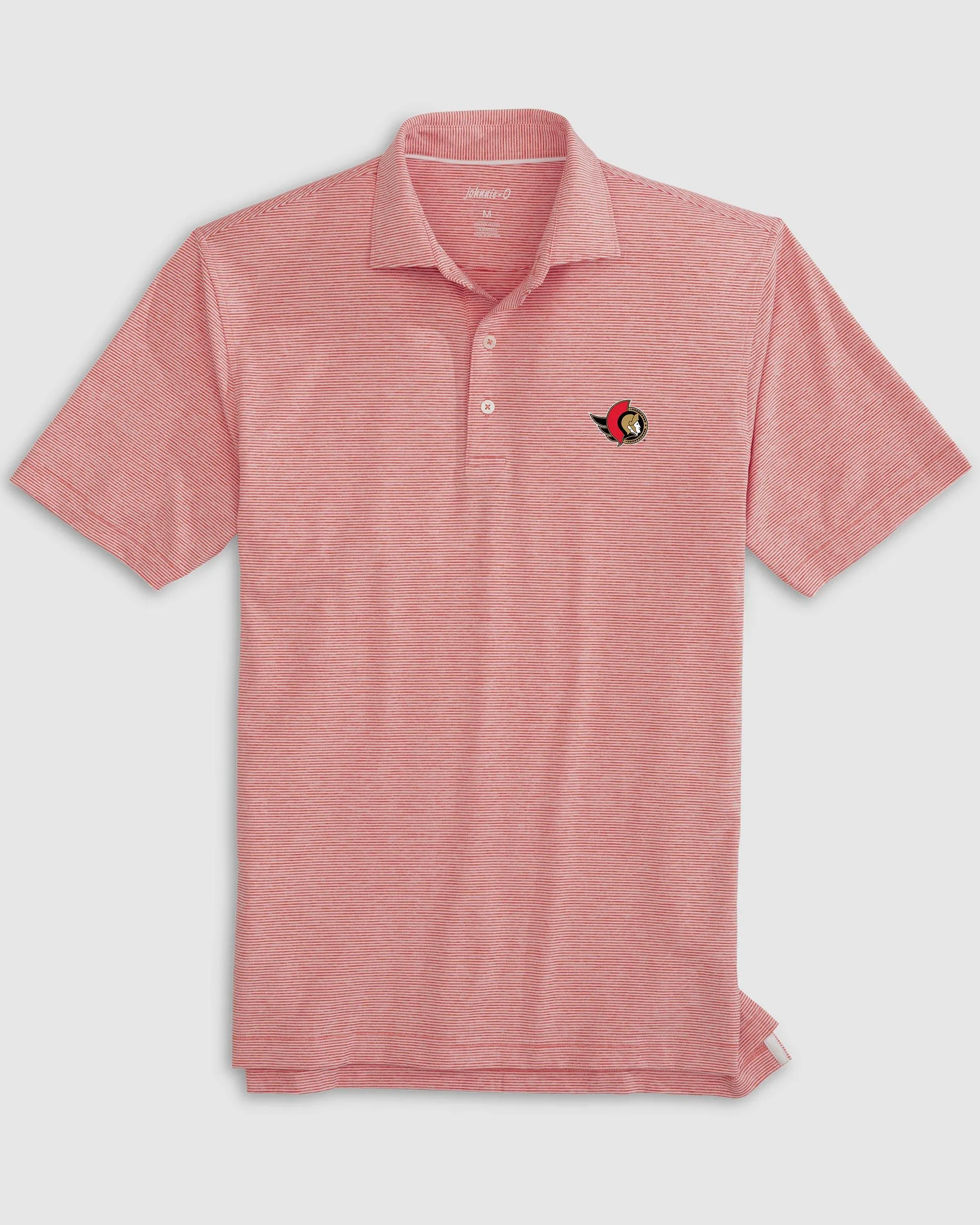 Ottawa Senators Lyndonn Striped Jersey Performance Polo