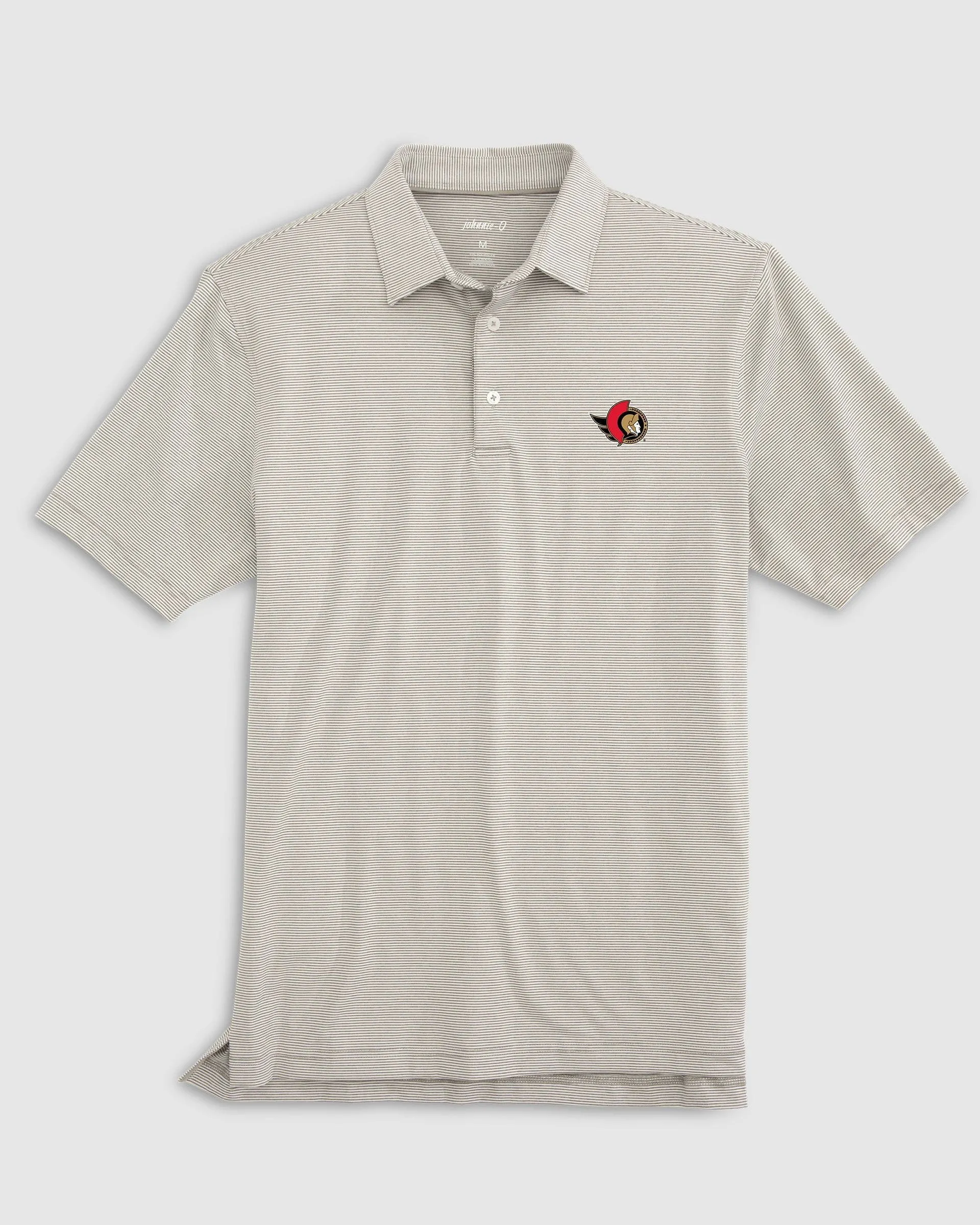 Ottawa Senators Lyndonn Striped Jersey Performance Polo