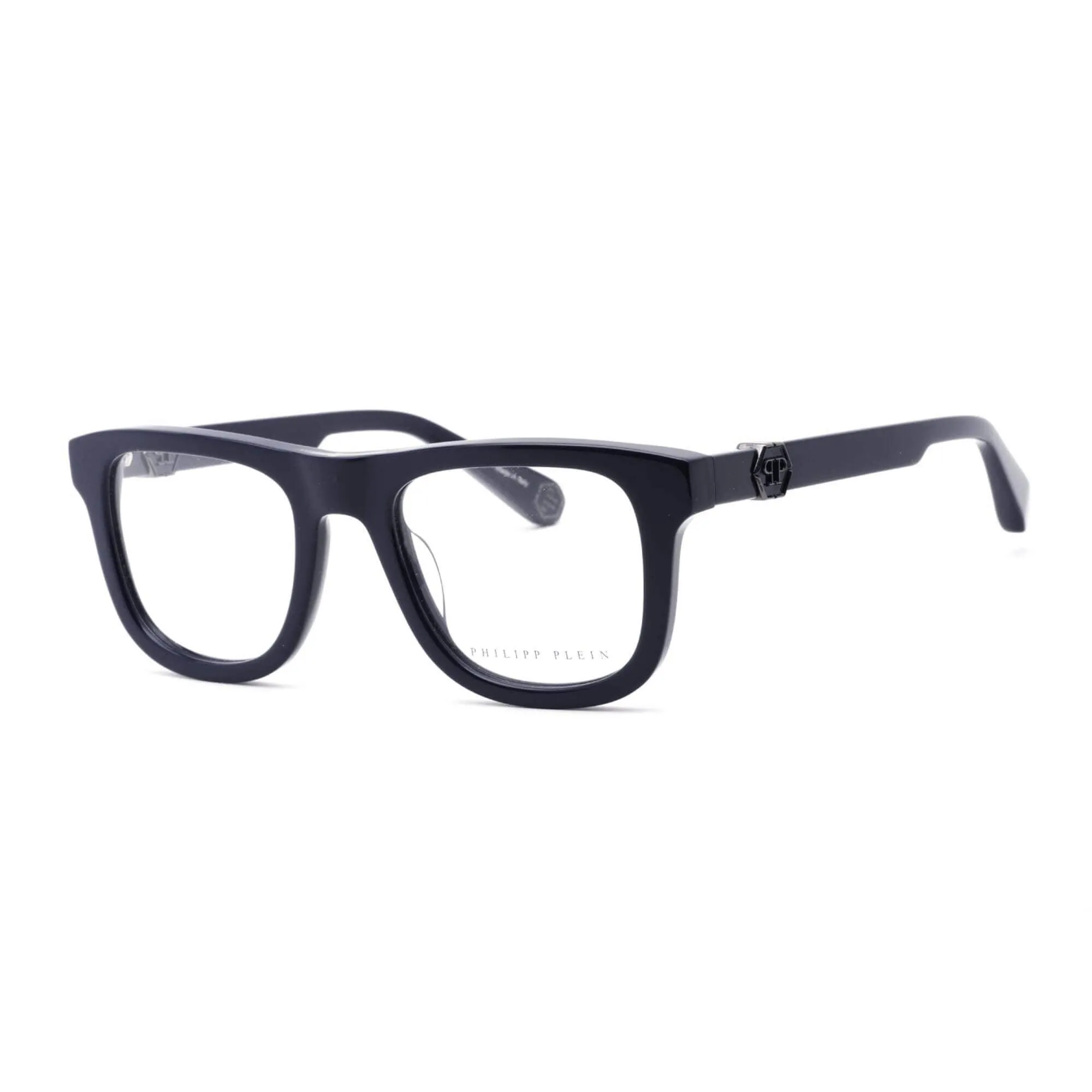 Philipp Plein Women's Eyeglasses - Full Rim Blue Rectangular Frame | VPP023M 0D82
