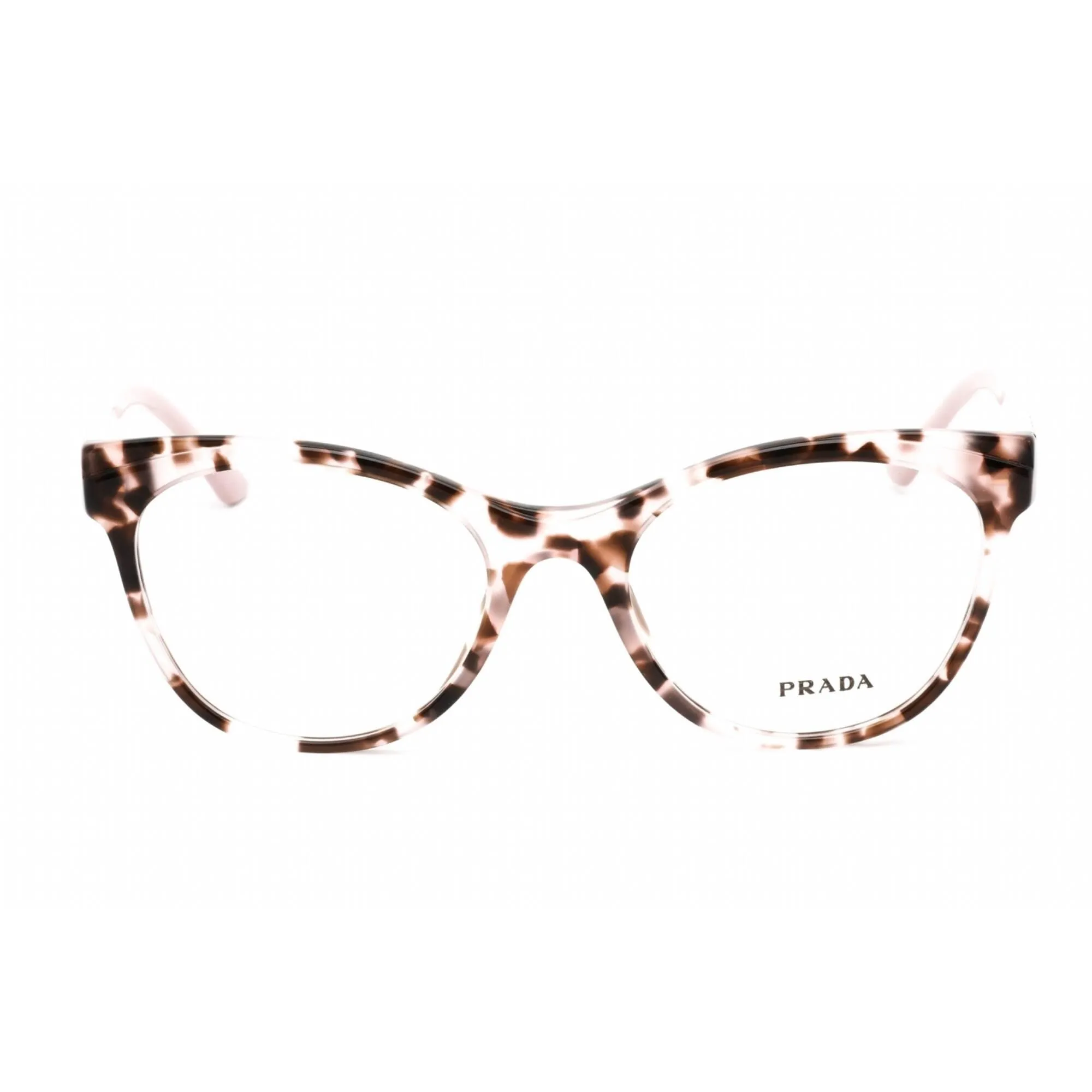 Prada Women's Eyeglasses - Cat Eye Shape Pink Havana Plastic Frame | 0PR 05WV ROJ1O1