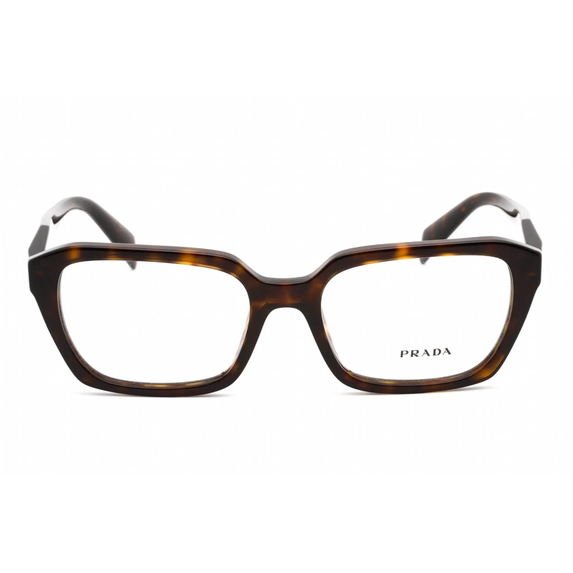 Prada Women's Eyeglasses - Full Rim Cat Eye Havana Plastic Frame | 0PR 14ZV 2AU1O1