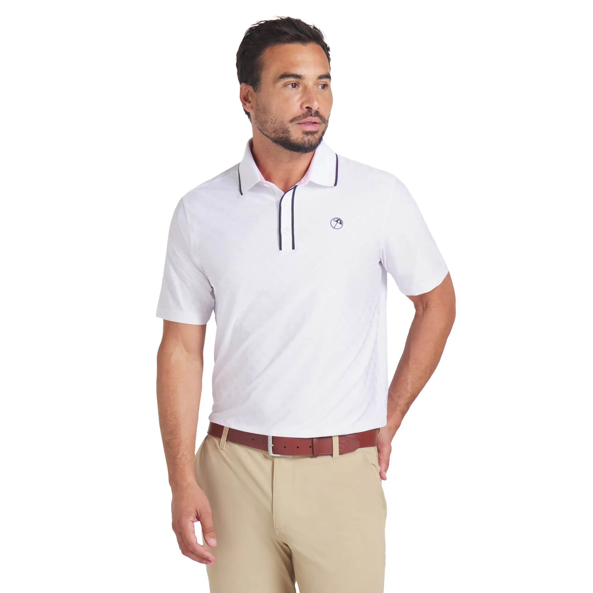 Puma Golf X Arnold Palmer Tipped Jacquard Shirt