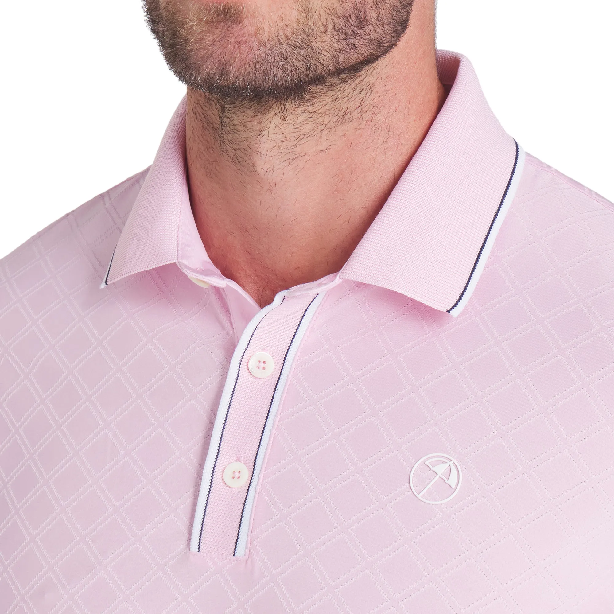 Puma Golf X Arnold Palmer Tipped Jacquard Shirt