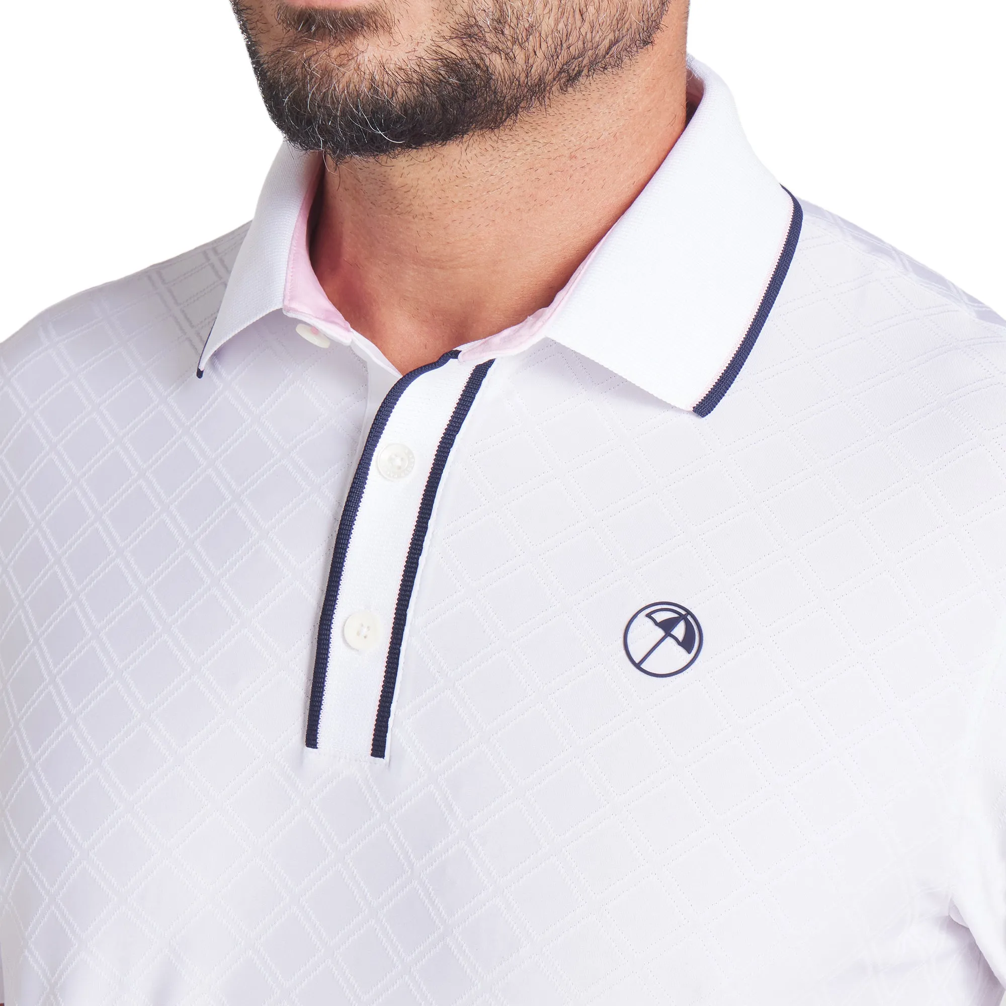 Puma Golf X Arnold Palmer Tipped Jacquard Shirt