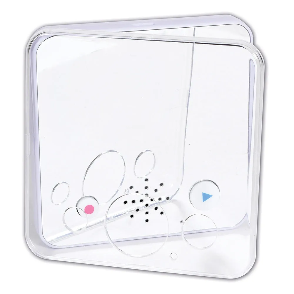 Recordable Sound Bank Mirror | 30-Second Playback & Dry Erasable Cover
