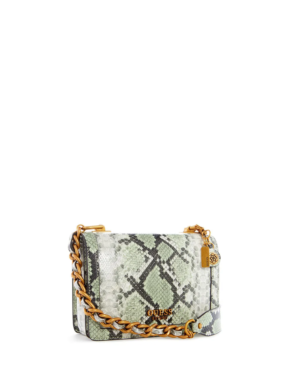 Sage Python Abey Crossbody Bag