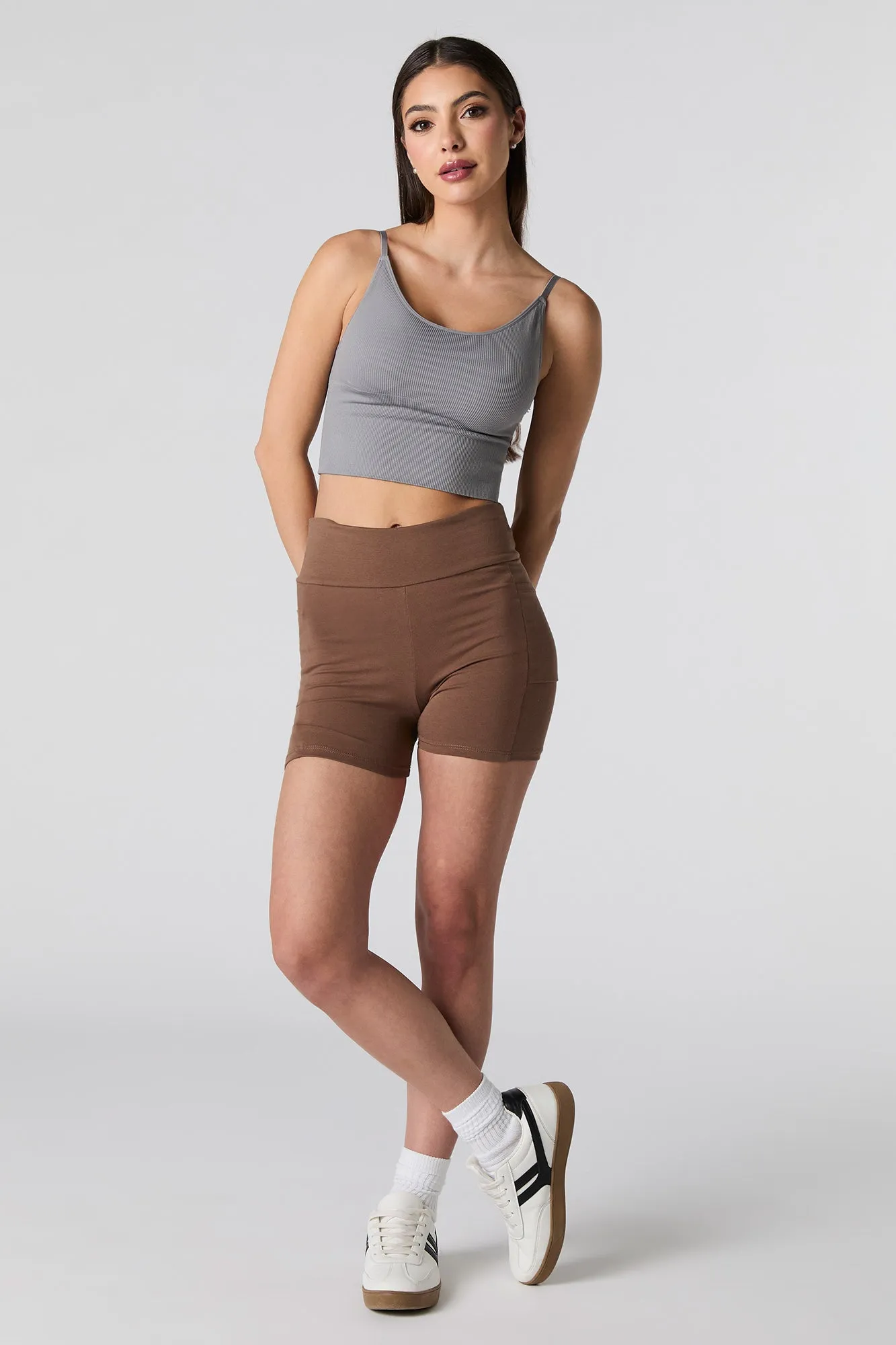 Short de cycliste avec poches