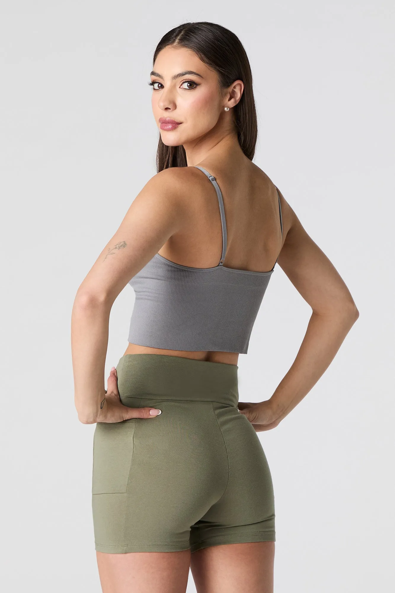 Short de cycliste avec poches