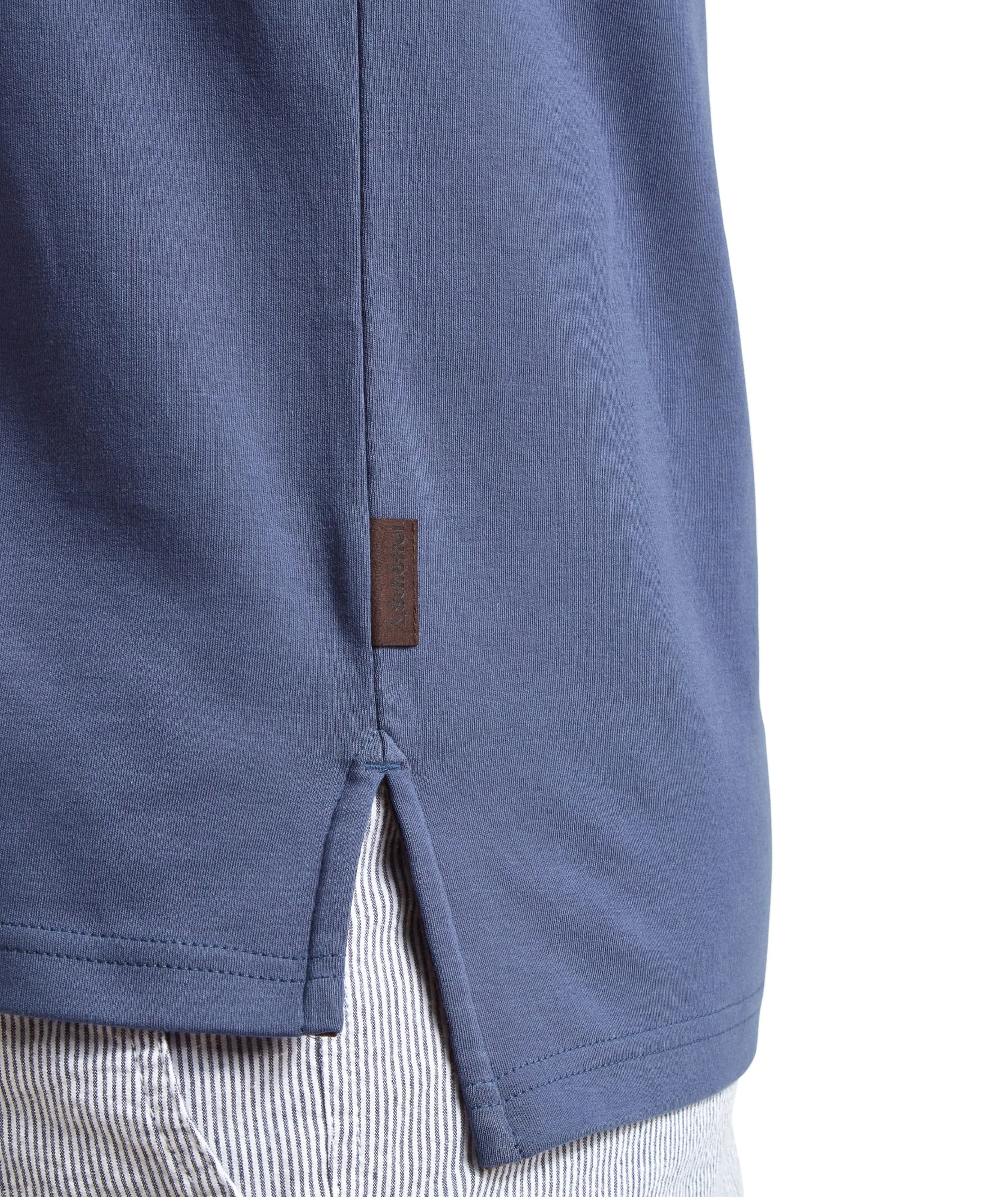 St Ives Jersey Polo Shirt - French Navy