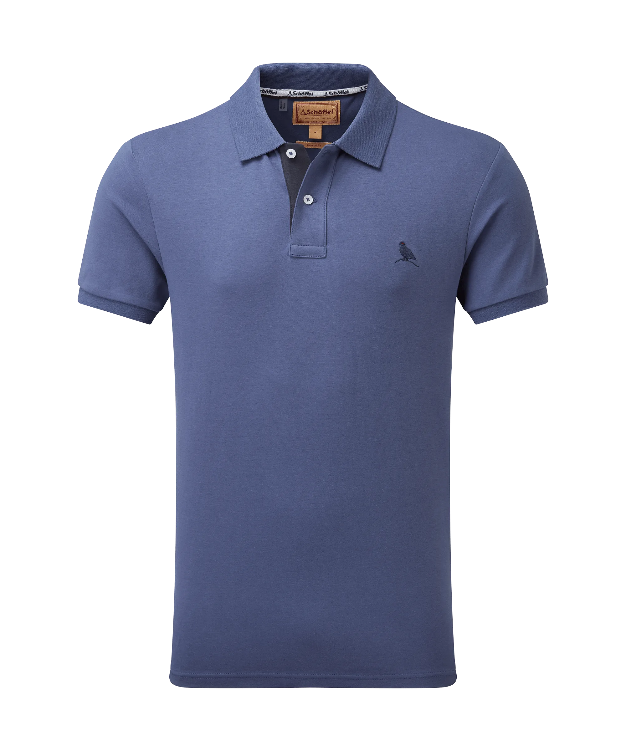 St Ives Jersey Polo Shirt - French Navy