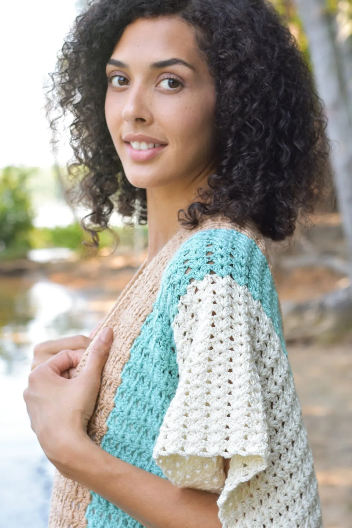 Subtle Shell Ruana