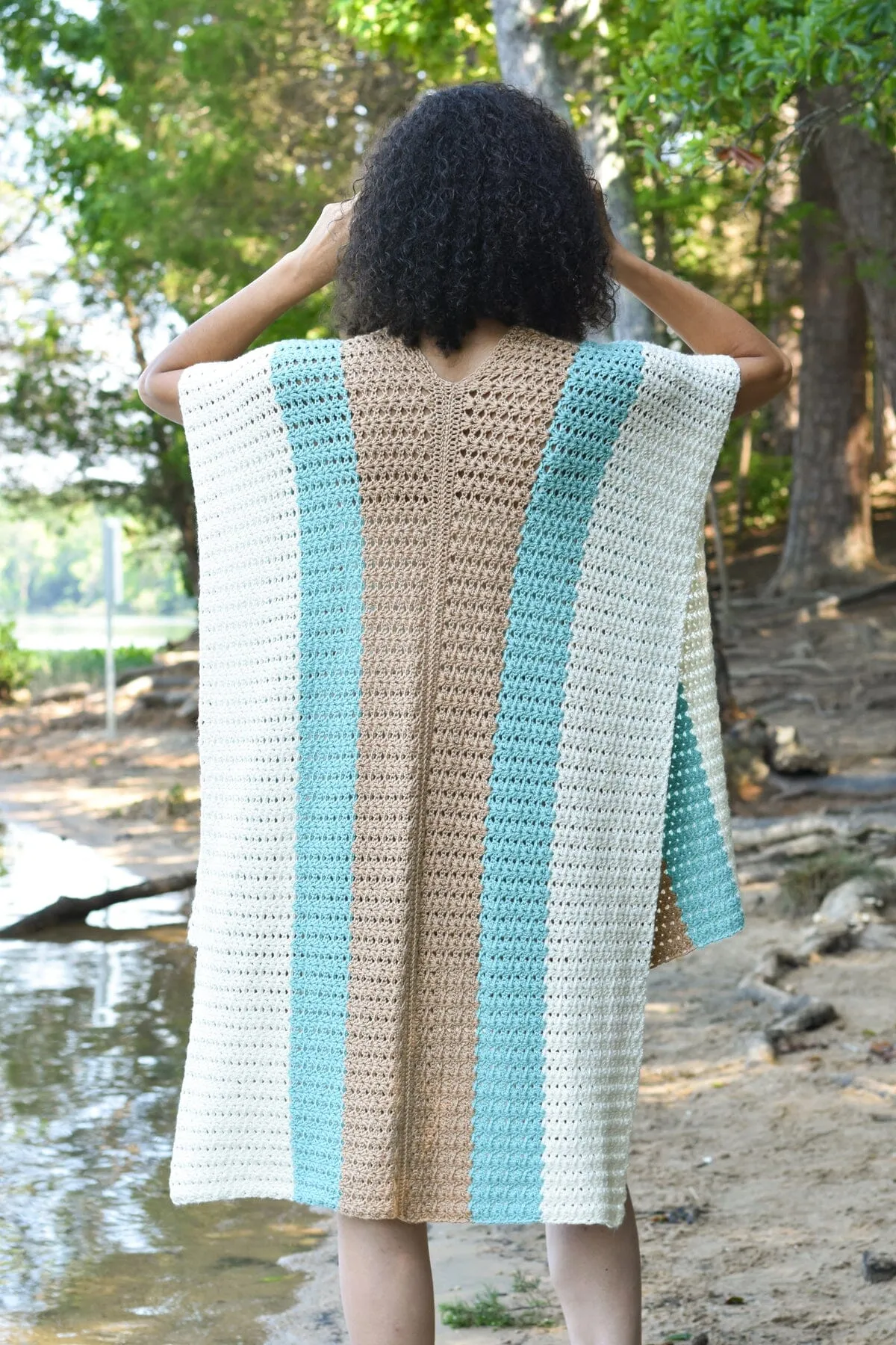 Subtle Shell Ruana