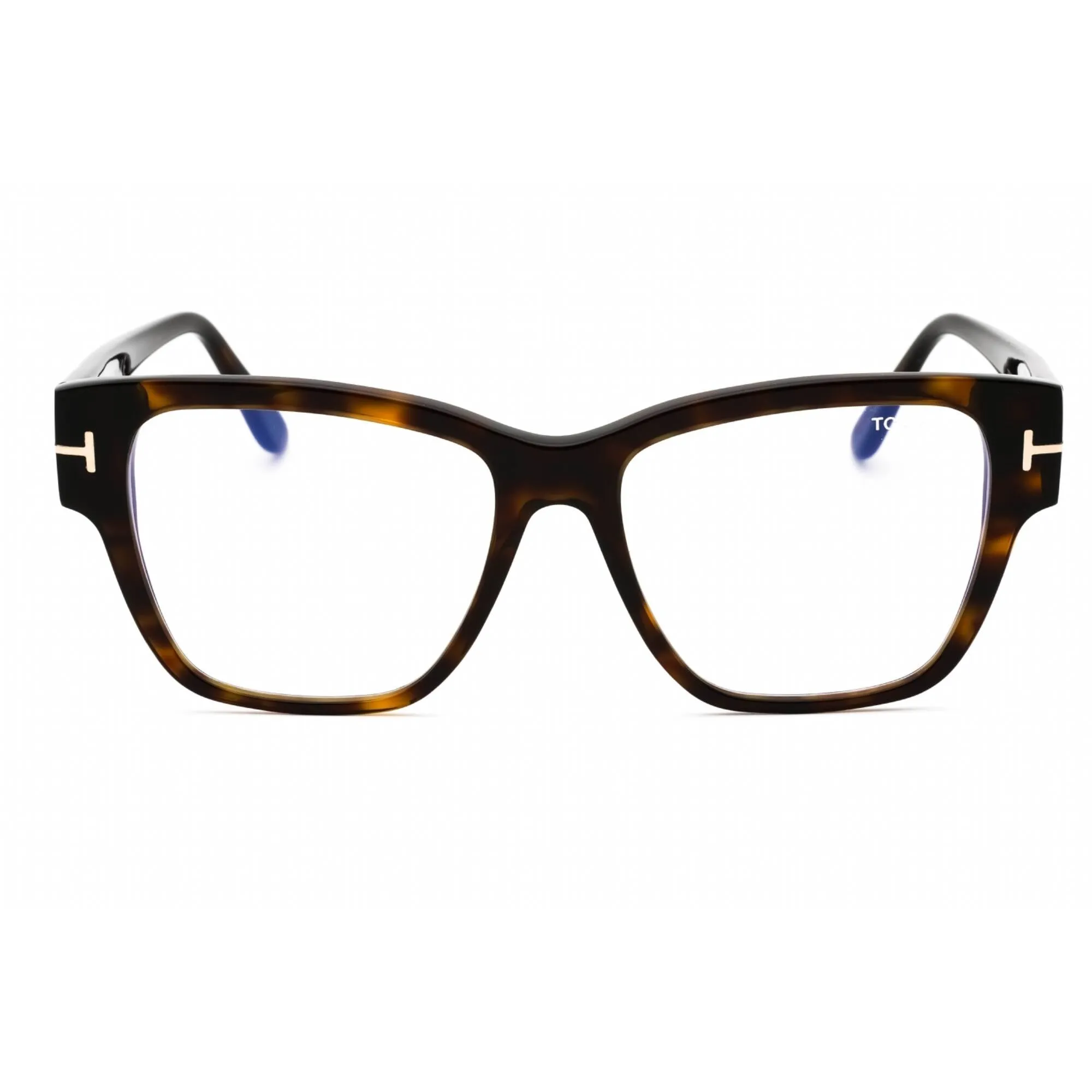 Tom Ford Women's Eyeglasses - Dark Havana Acetate Cat Eye Frame | FT5745-B 052
