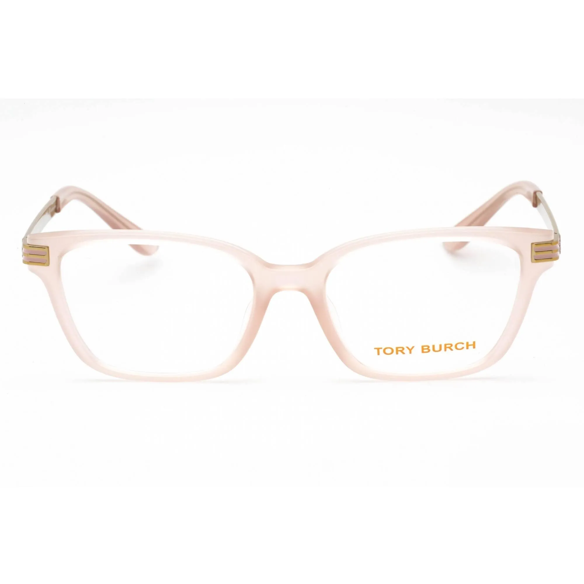 Tory Burch Women's Eyeglasses - Milky Blush Plastic Rectangular Frame | 0TY4007U 1878