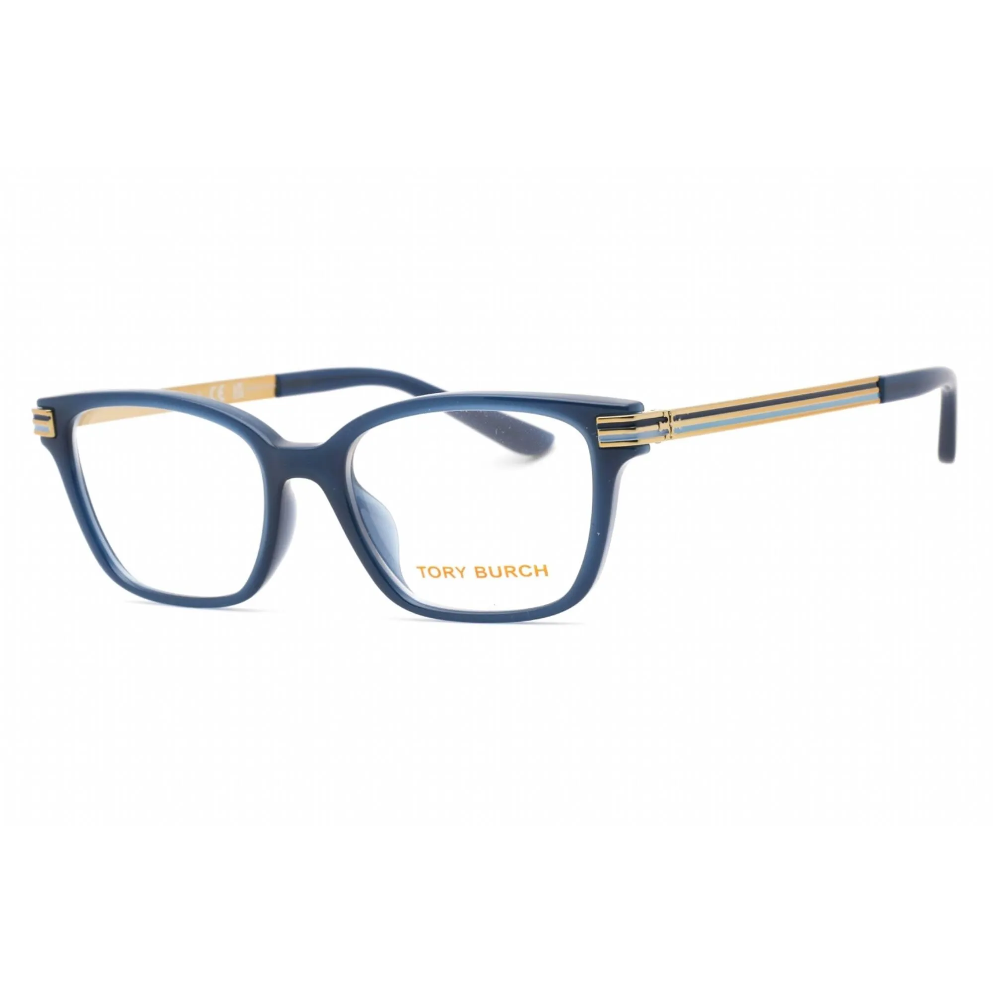 Tory Burch Women's Eyeglasses - Navy Plastic Rectangular Frame | 0TY4007U 1832