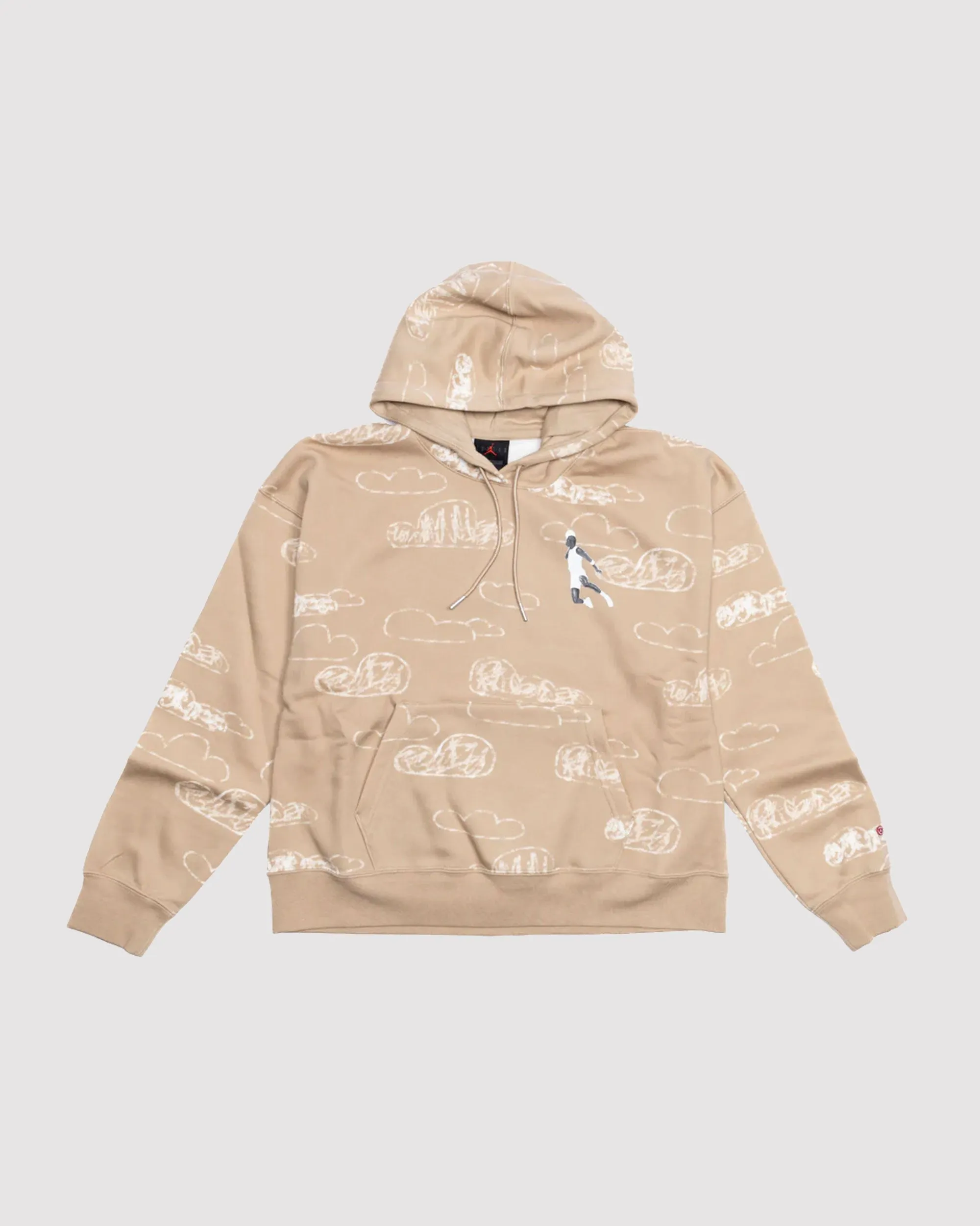 W BROOKLYN FLEECE HOODIE DESERT
