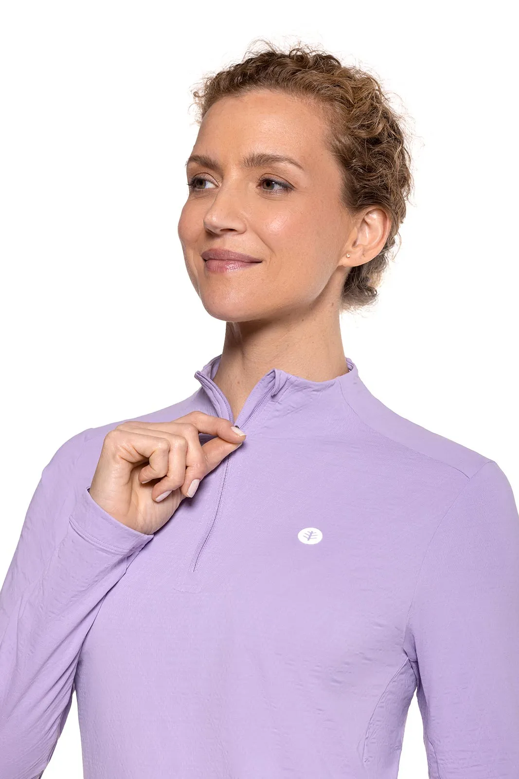 Women's Albatross Long Sleeve Pullover | Lavendula Diamond Jacquard