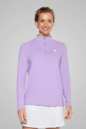 Women's Albatross Long Sleeve Pullover | Lavendula Diamond Jacquard