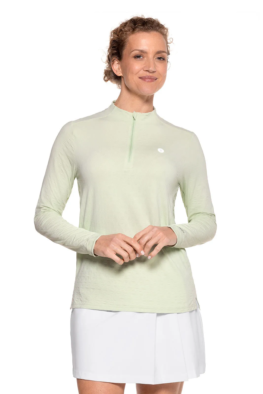 Women's Albatross Long Sleeve Pullover | Seedling Diamond Jacquard