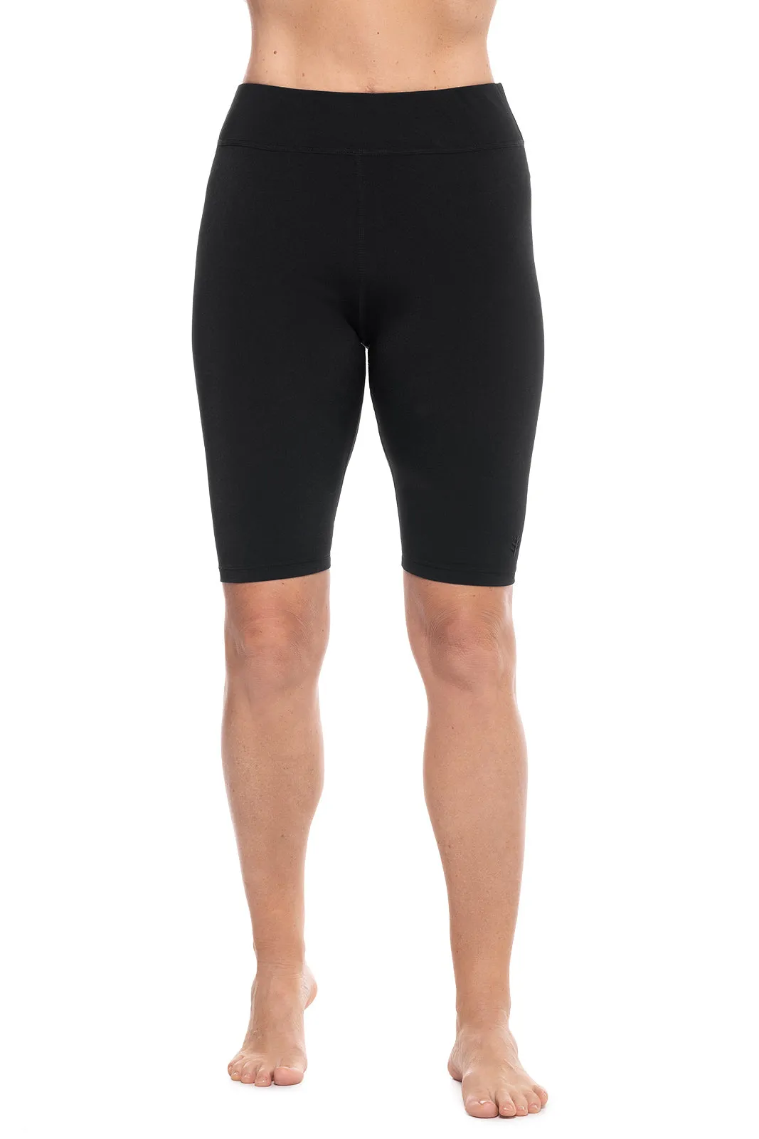 Women's Deep Water Swim Shorts | Black