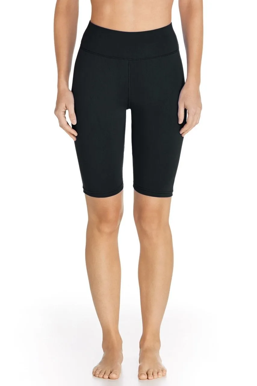 Women's Deep Water Swim Shorts | Black