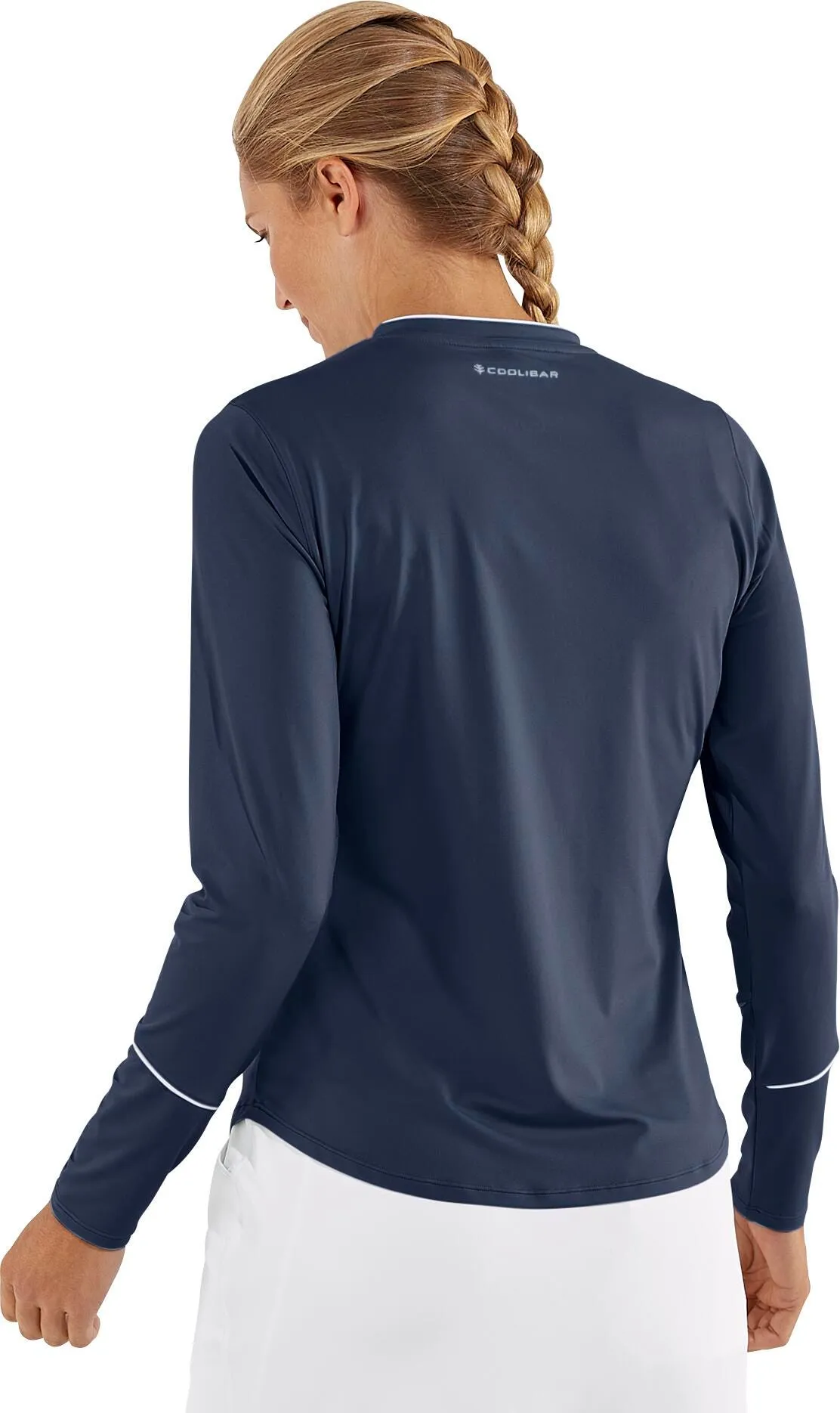 Women's Match Point Long Sleeve Tee | Navy
