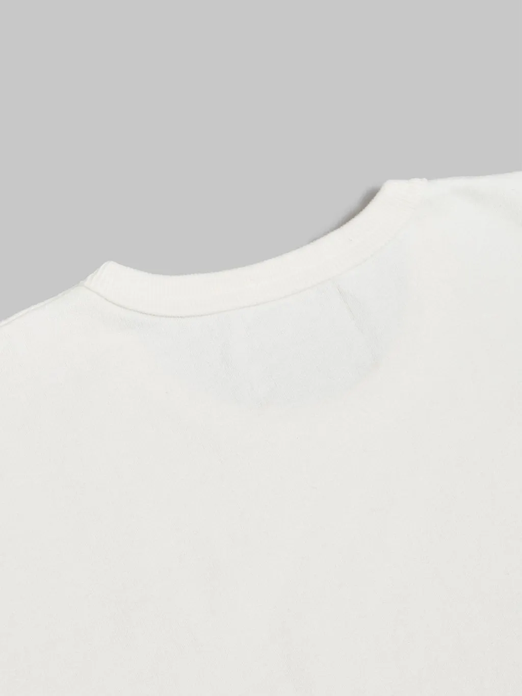Wonder Looper Double Heavyweight Crewneck T-Shirt White