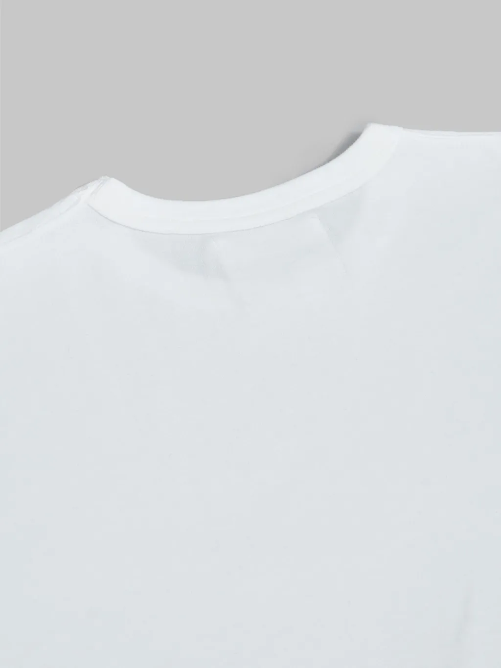Wonder Looper Ultimate Pima Tsuriami Crewneck T-Shirt White