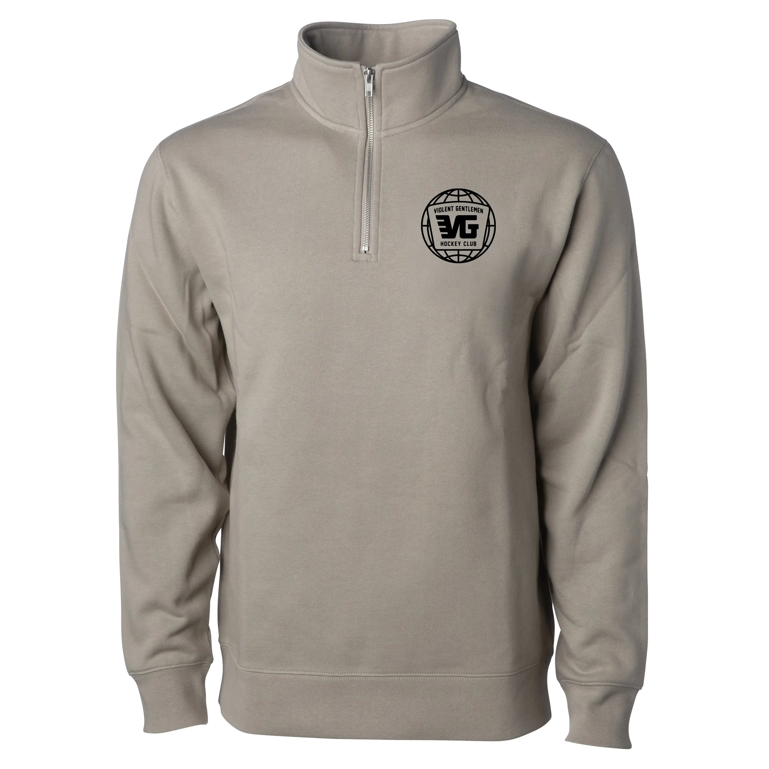 World Flyover Quarter Zip Fleece