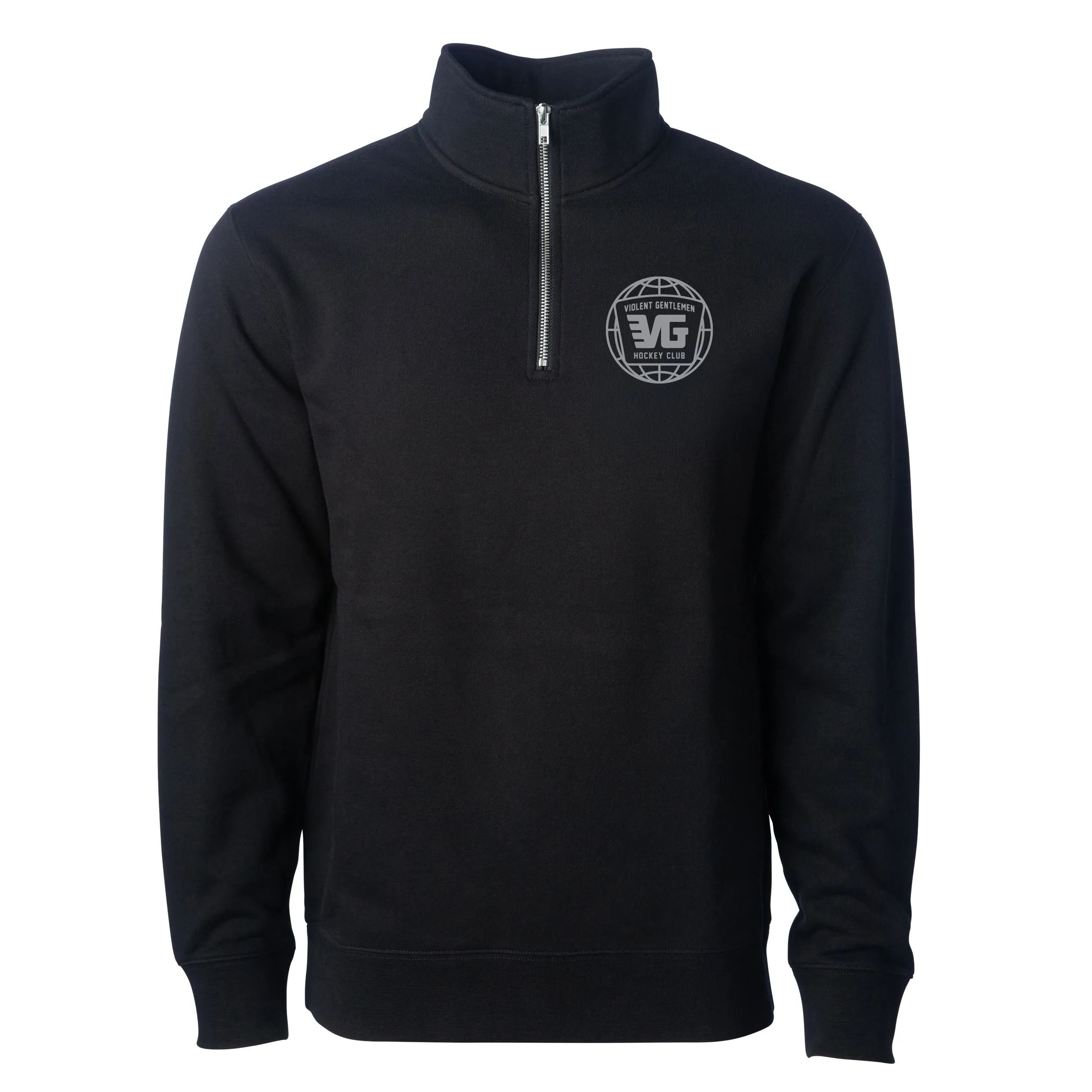 World Flyover Quarter Zip Fleece